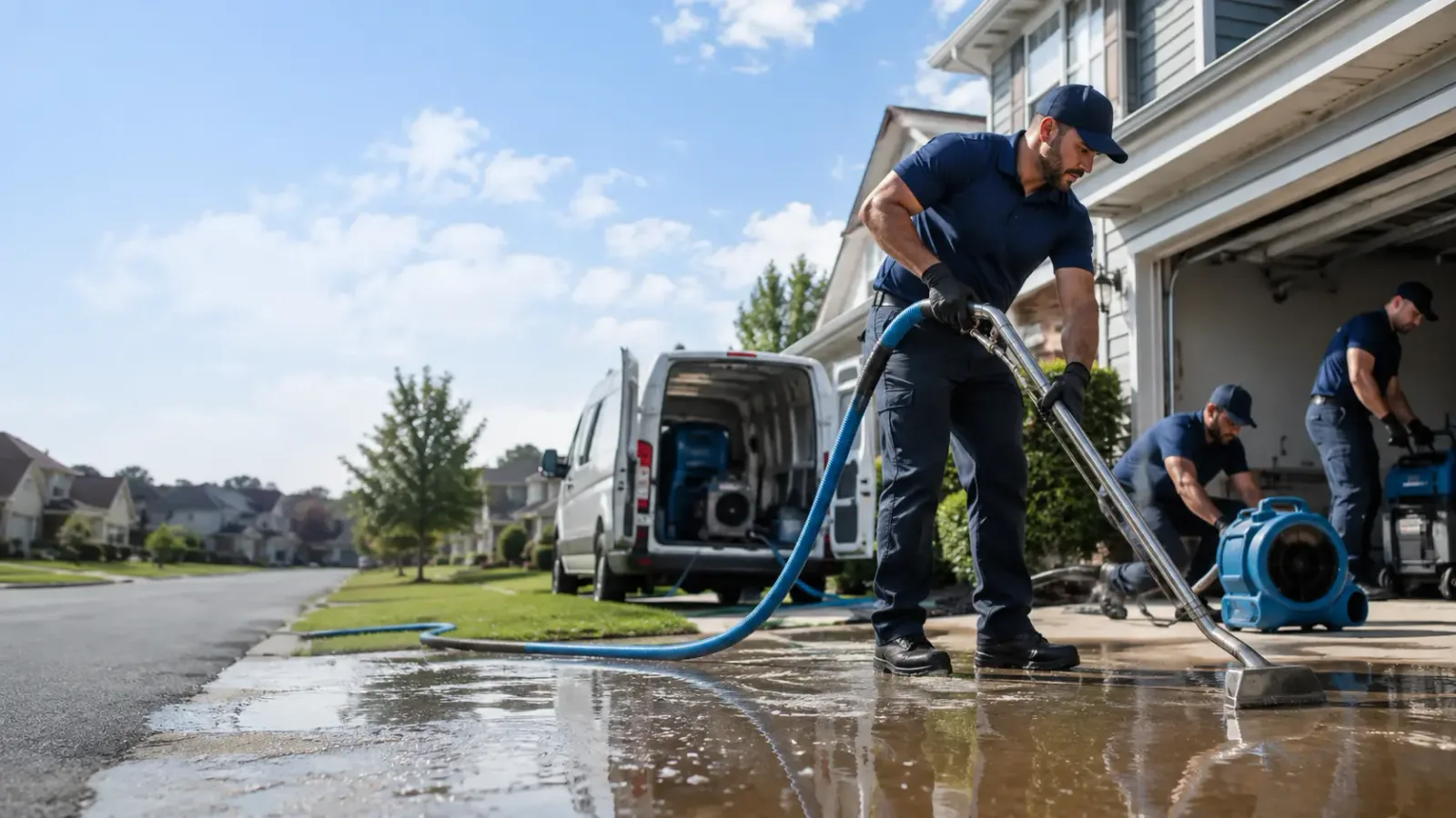 Flood Damage Restoration in London, TX